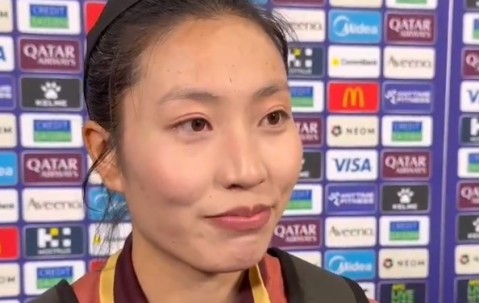 云开体育-谢宗梅：主教练告诉我做好自己，我还有很多不足但起码态度很好